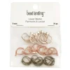 12 Packs: 24 ct. (288 total) 9mm Mixed Antique Finish Lever Backs by Bead Landing™