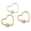 6 Packs: 4 ct. (24 total) 21mm Mixed Heart-Shaped Screw Closures by Bead Landing™