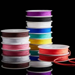 12 Packs: 10 ct. (120 total) 1mm Nylon Cording Value Pack by Bead Landing™