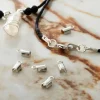 12 Packs: 56 ct. (672 total) 10mm Rhodium Crimps with Loop by Bead Landing™