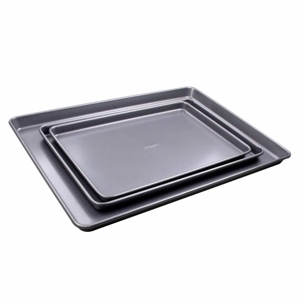 6 Packs: 3 ct. (18 total) Non-Stick Cookie Sheet Set by Celebrate It®