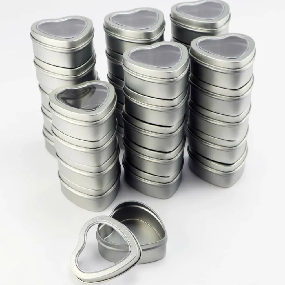 6 Packs: 30 ct. (180 total) Occasions Tin Heart-Shaped Favor Boxes by Celebrate It™