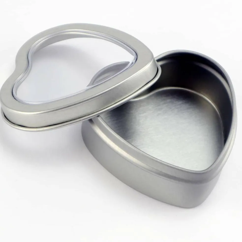 6 Packs: 30 ct. (180 total) Occasions Tin Heart-Shaped Favor Boxes by Celebrate It™