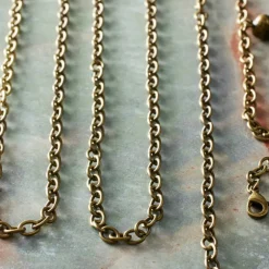 12 Packs: 3 ct. (36 total) 30" Oxidized Brass Cable Chain Necklaces by Bead Landing™