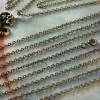 12 Packs: 3 ct. (36 total) 30" Oxidized Brass Flat Oval Chain Necklaces by Bead Landing™