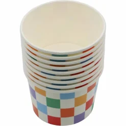 12 Packs: 10 ct. (120 total) 8oz. Checker Snack Cups by Celebrate It™