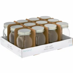 6 Packs: 12 ct. (72 total) 16oz. Glass Jar by Ashland®