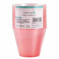 12 Packs: 20 ct. (240 total) 8.8oz. Plastic Cups by Celebrate It™