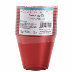 12 Packs: 20 ct. (240 total) 8.8oz. Plastic Cups by Celebrate It™