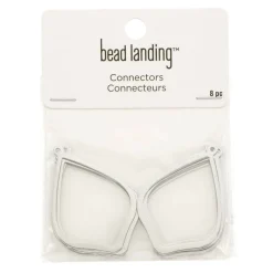 12 Packs: 8 ct. (96 total) Pear-Shaped Dangle Connectors by Bead Landing™