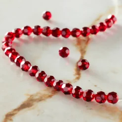 12 Packs: 31 ct. (372 total) Preciosa Glass Crystal Round Beads, 4mm by Bead Landing™