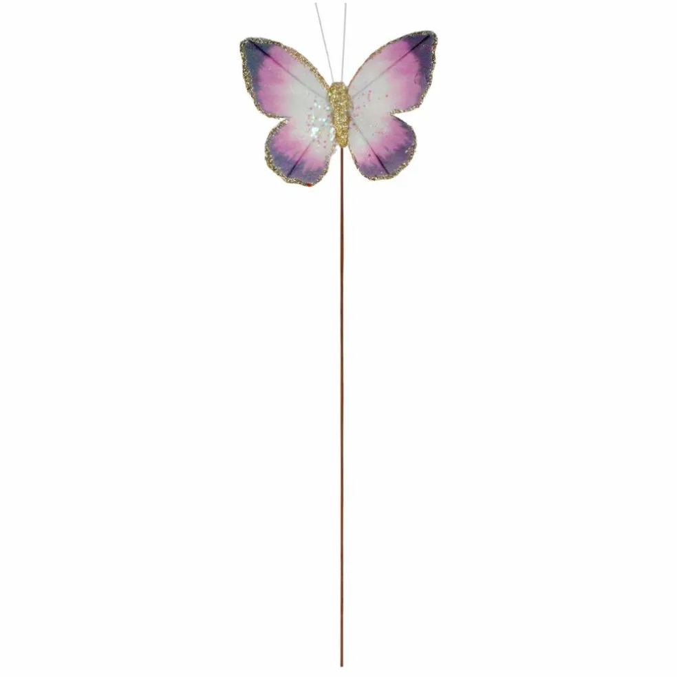 12 Packs: 3 ct. (36 total) Purple & Lavender Glitter Butterflies by Ashland®
