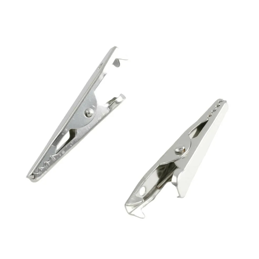 12 Packs: 12 ct. (144 total) Rhodium Alligator Clips by Bead Landing™
