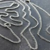 12 Packs: 3 ct. (36 total) 30" Rhodium Curb Chain Necklaces by Bead Landing™