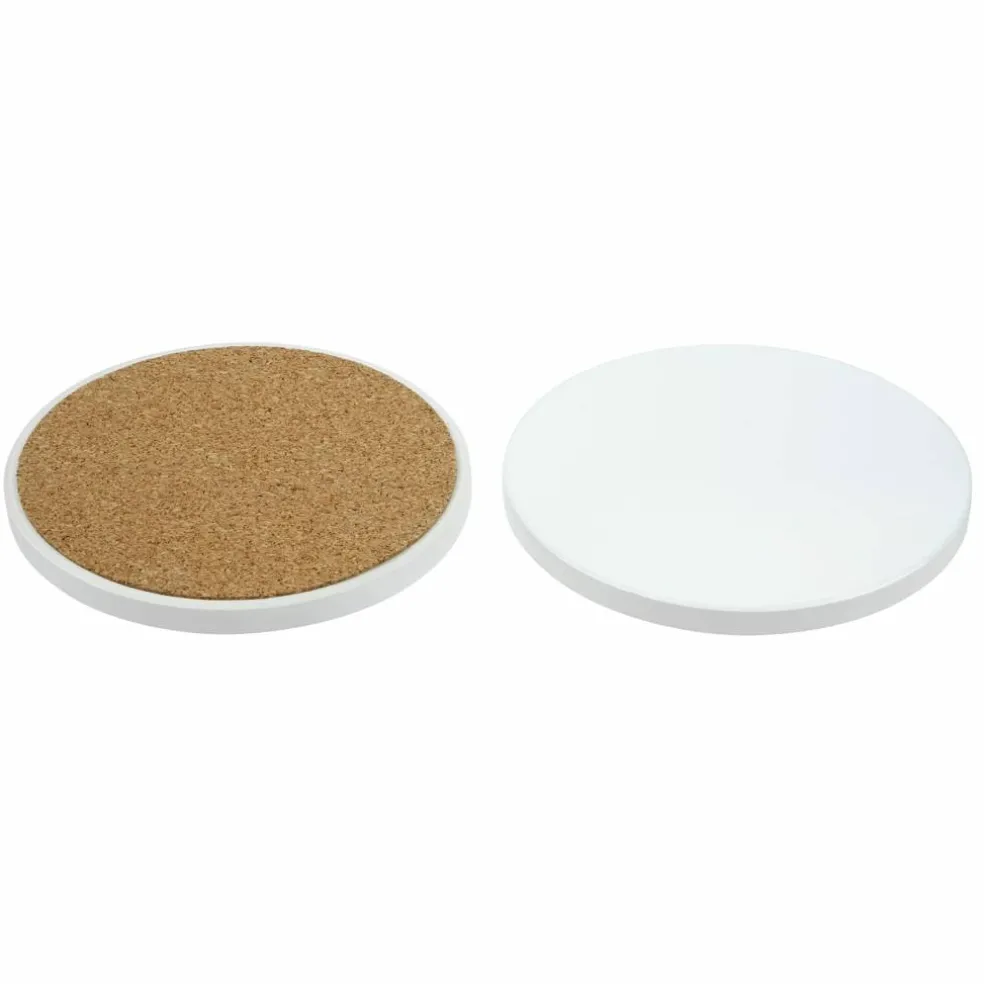 12 Packs: 4 ct. (48 total) 3.5" Round Sublimation Coasters by Make Market®