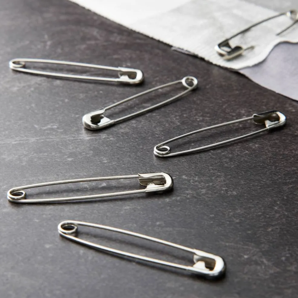24 Packs: 6 ct. (144 total) 2" Safety Pins by Loops & Threads™