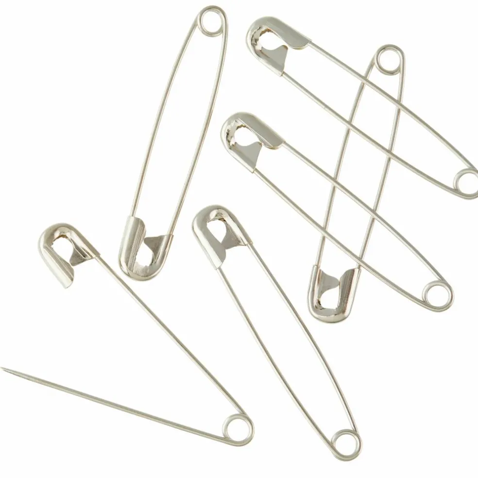 24 Packs: 6 ct. (144 total) 2" Safety Pins by Loops & Threads™