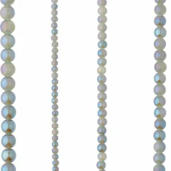 12 Packs: 4 ct. (48 total) Sapphire Silverite Round Glass Beads by Bead Landing™