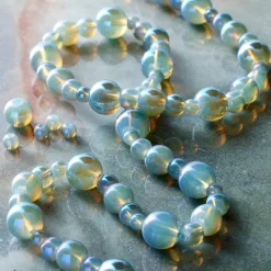 12 Packs: 4 ct. (48 total) Sapphire Silverite Round Glass Beads by Bead Landing™
