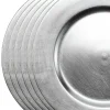 8 Packs: 6 ct. (48 total) 13" Silver Chargers by Celebrate It™