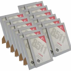 12 Packs: 2 ct. (24 total) Silver Tabletop Frames, Logan by Studio Décor®