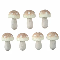 12 Packs: 7 ct. (84 total) Small Brown Mushrooms by Ashland®