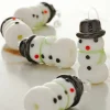 12 Packs: 5 ct. (60 total) Snowman Lampwork Beads, 23mm by Bead Landing™