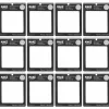 12 Packs: 4 ct. (48 total) 3.7" Square Sublimation Coasters by Make Market®
