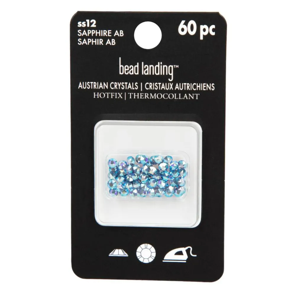 6 Packs: 60 ct. (360 total) SS12 Hotfix Austrian Crystals by Bead Landing™