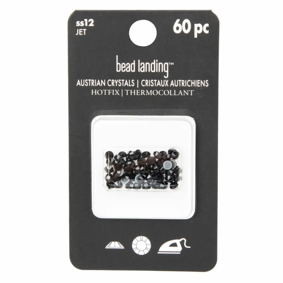 6 Packs: 60 ct. (360 total) SS12 Hotfix Austrian Crystals by Bead Landing™