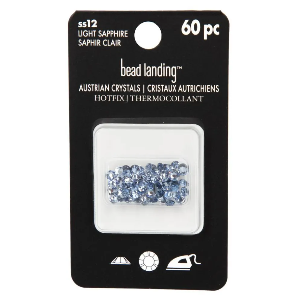6 Packs: 60 ct. (360 total) SS12 Hotfix Austrian Crystals by Bead Landing™