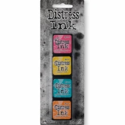 6 Packs: 4 ct. (24 total) Tim Holtz® Distress Ink Pad Mini Kit #1