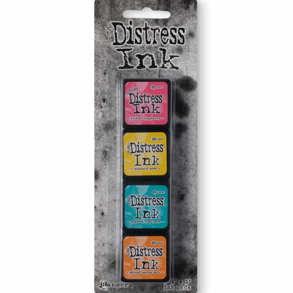 6 Packs: 4 ct. (24 total) Tim Holtz® Distress Ink Pad Mini Kit #1