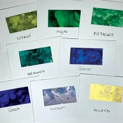 6 Packs: 8 ct. (48 total) Tim Holtz® Greens & Blue Alcohol Ink Set