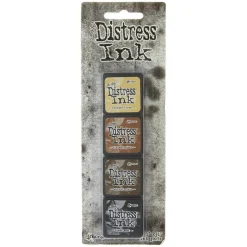 6 Packs: 4 ct. (24 total) Tim Holtz® Mini Distress Ink Pads, Kit 3