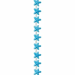 12 Packs: 9 ct. (108 total) Turquoise Starfish Ceramic Beads, 18mm by Bead Landing™