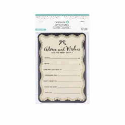 12 Packs: 12 ct. (144 total) Wedding Advice Cards by Celebrate It™