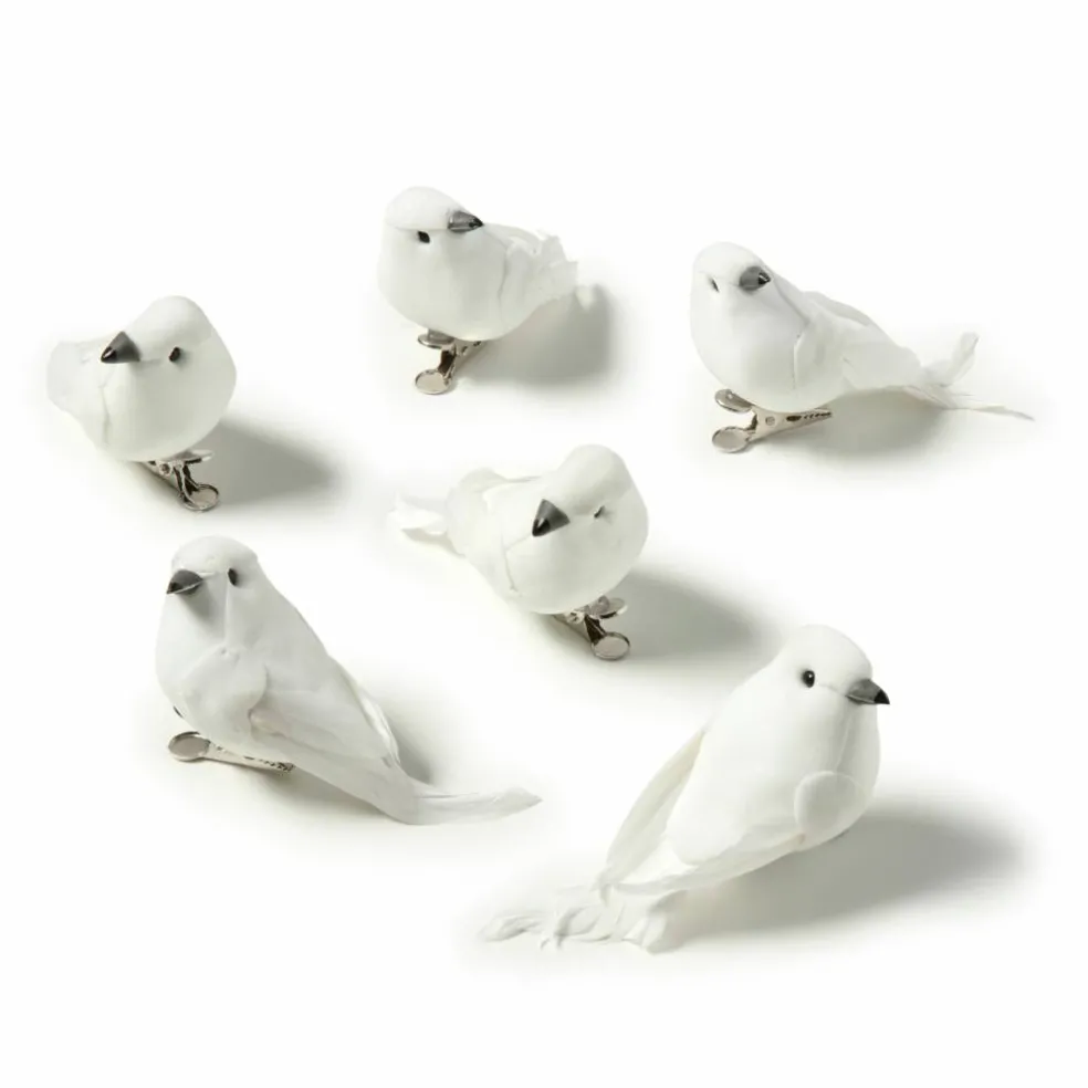 6 Packs: 6 ct. (36 total) White Feather Birds by Ashland®