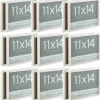9 Packs: 2 ct. (18 total) White Fundamentals 11" x 14" Display Case by Studio Décor®