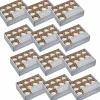 12 Packs: 12 ct. (144 total) White Glass Votive Candles Pack by Ashland® Basic Elements™