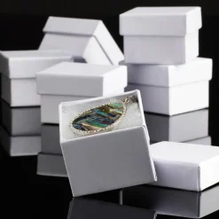 12 Packs: 6 ct. (72 total) White Ring Boxes by Bead Landing™