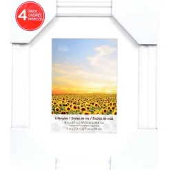 4 Packs: 4 ct. (16 total) White 5