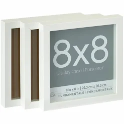 12 Packs: 3 ct. (36 total) White 8" x 8" Shadow Boxes, Fundamentals by Studio Décor®