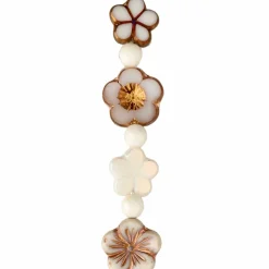 6 Packs: 14 ct. (84 total) Winter Garden Czech Glass Flower Bead Mix by Bead Landing™