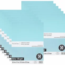 12 Packs: 50 ct. (600 total) 8.5" x 11" Cardstock Paper by Recollectionsâ„¢