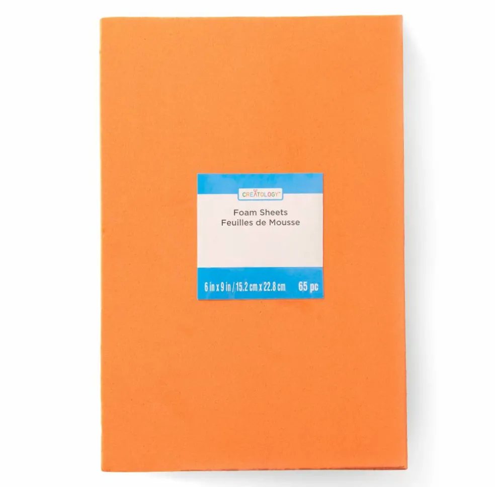 12 Packs: 65 ct. (780 total) 6" x 9" Primary Foam Sheets Value Pack by Creatology™