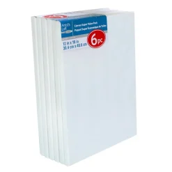 4 Packs: 6 ct. (24 total) 12" x 16" Super Value Canvas by Artist's Loft®