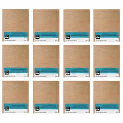 12 Packs: 5 ct. (60 total) 8" x 10" Unfinished Wood Art Panel by Artist's Loftâ„¢ Necessitiesâ„¢