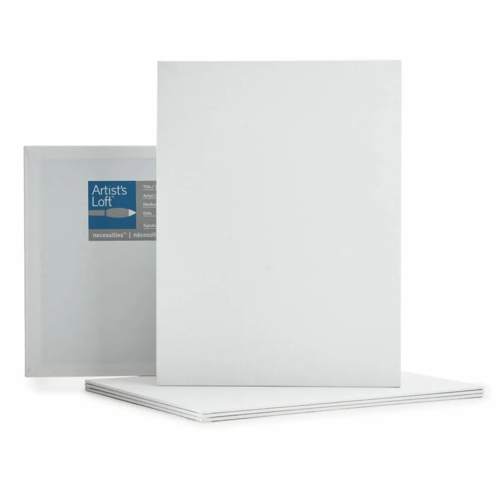 8 Packs: 5 ct. (40 total) 9" x 12" Value Pack Canvas Panel by Artist's Loft® Necessities™