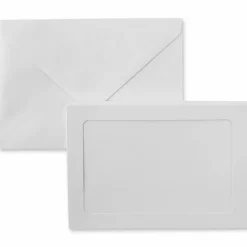 12 Packs: 10 ct. (120 total) 5" x 7" White Frame Cards & Envelopes by Recollections™